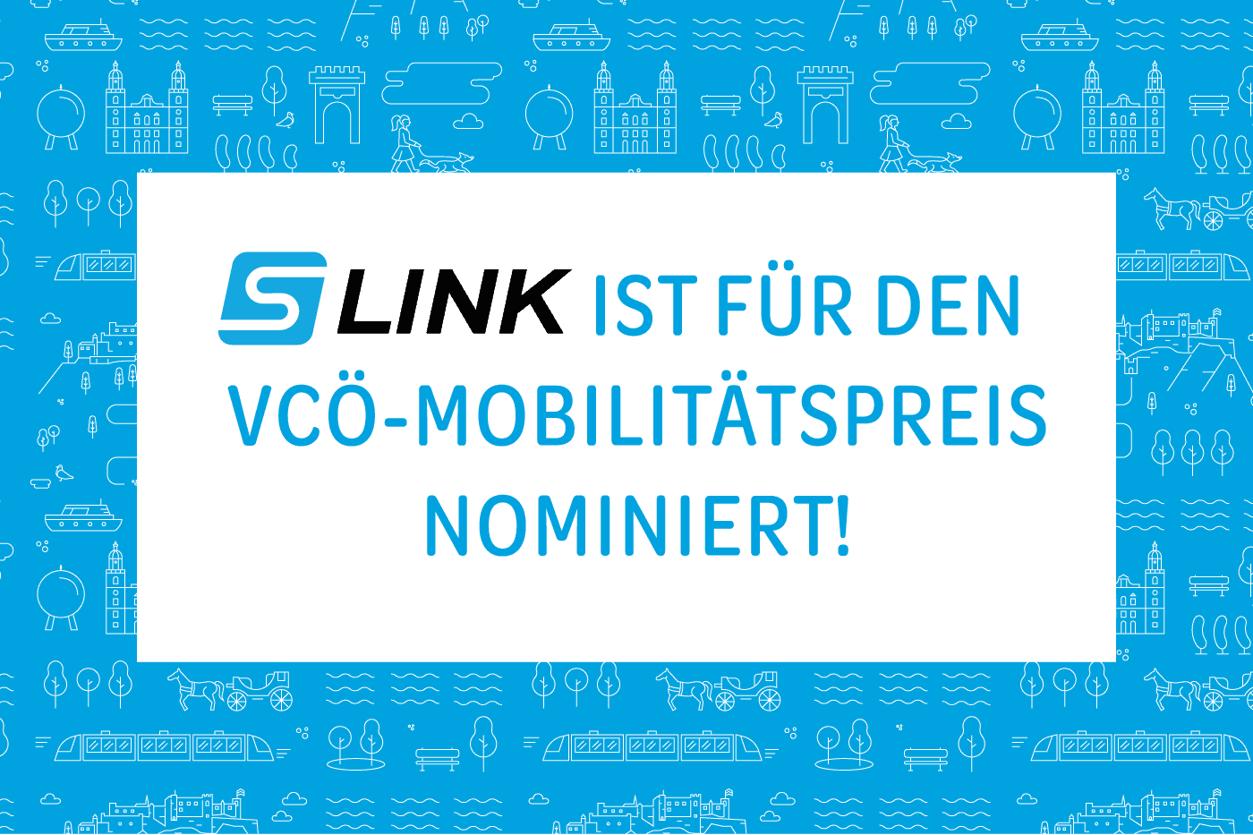 S-LINK ist für den VCÖ-Mobilitätspreis nominiert.